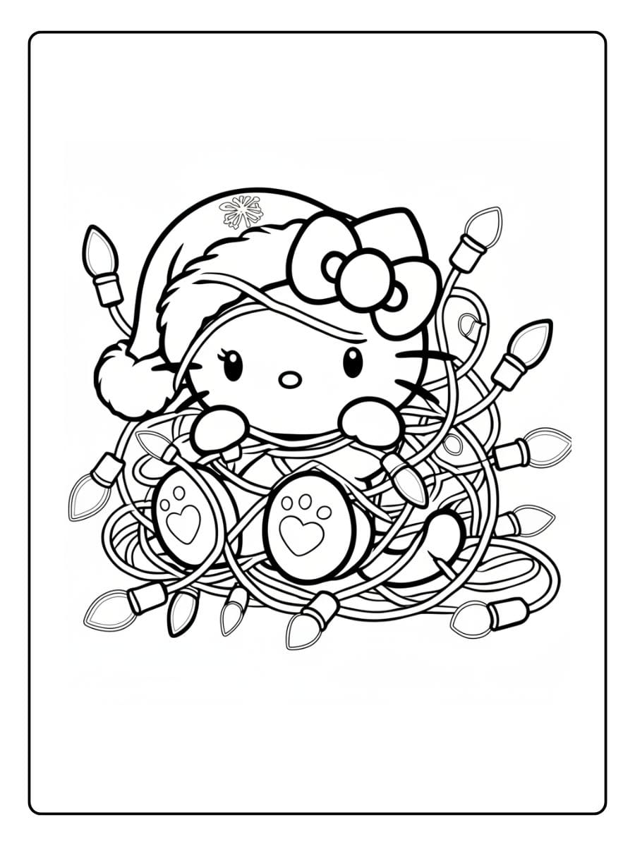 ausmalbilder weihnachten hello kitty (6)