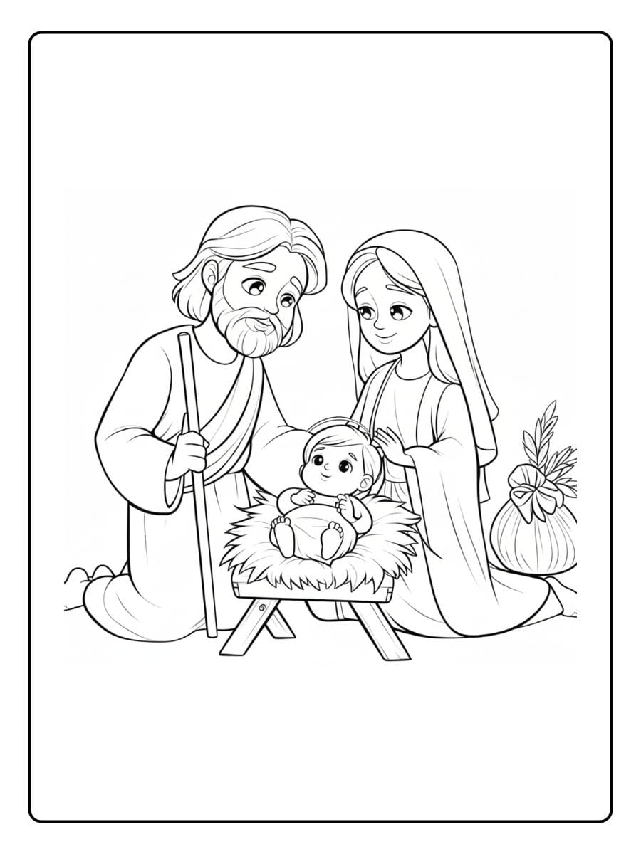 ausmalbilder weihnachten krippe (5)