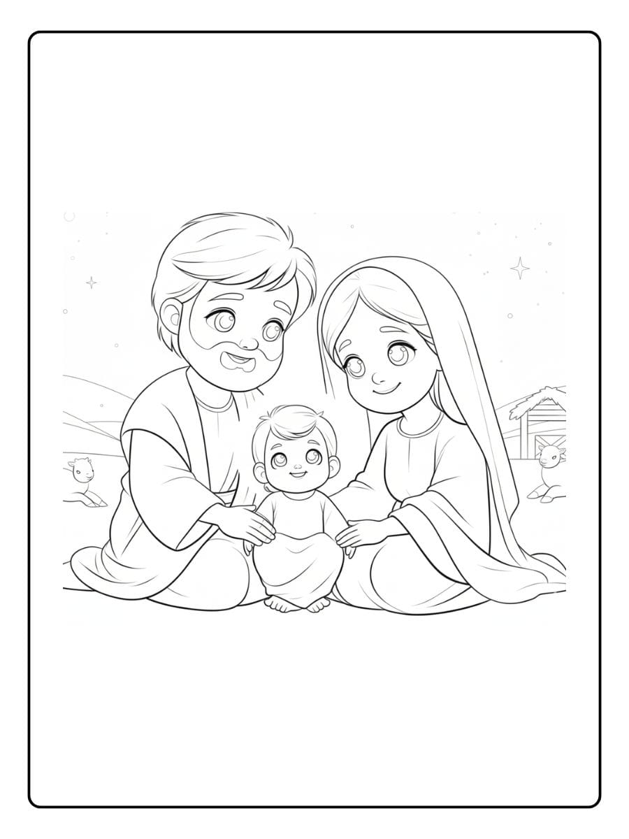 ausmalbilder weihnachten krippe (6)