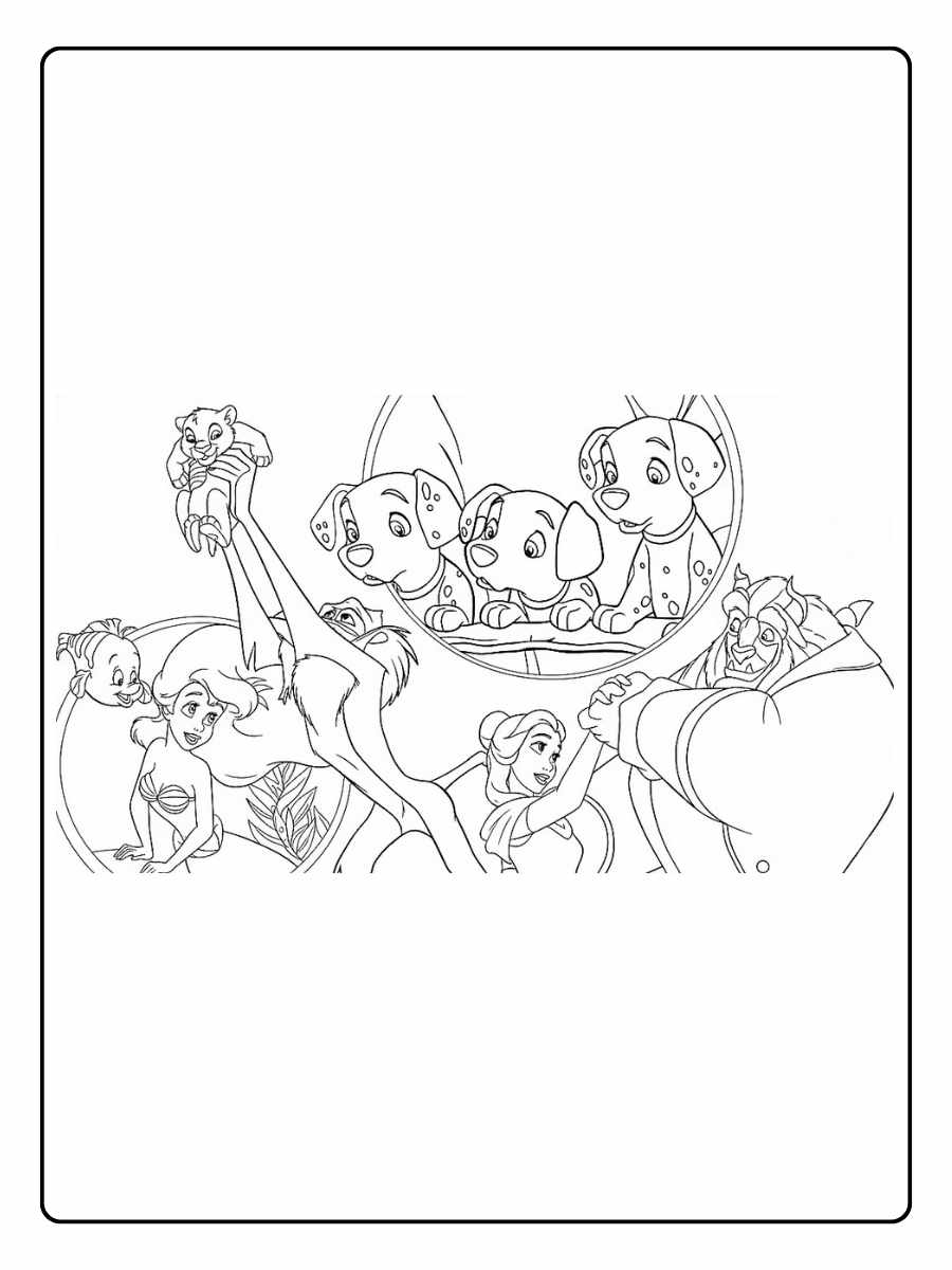 disney ausmalbilder schoen