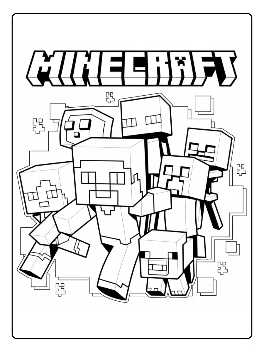 minecraft ausmalbilder (7)
