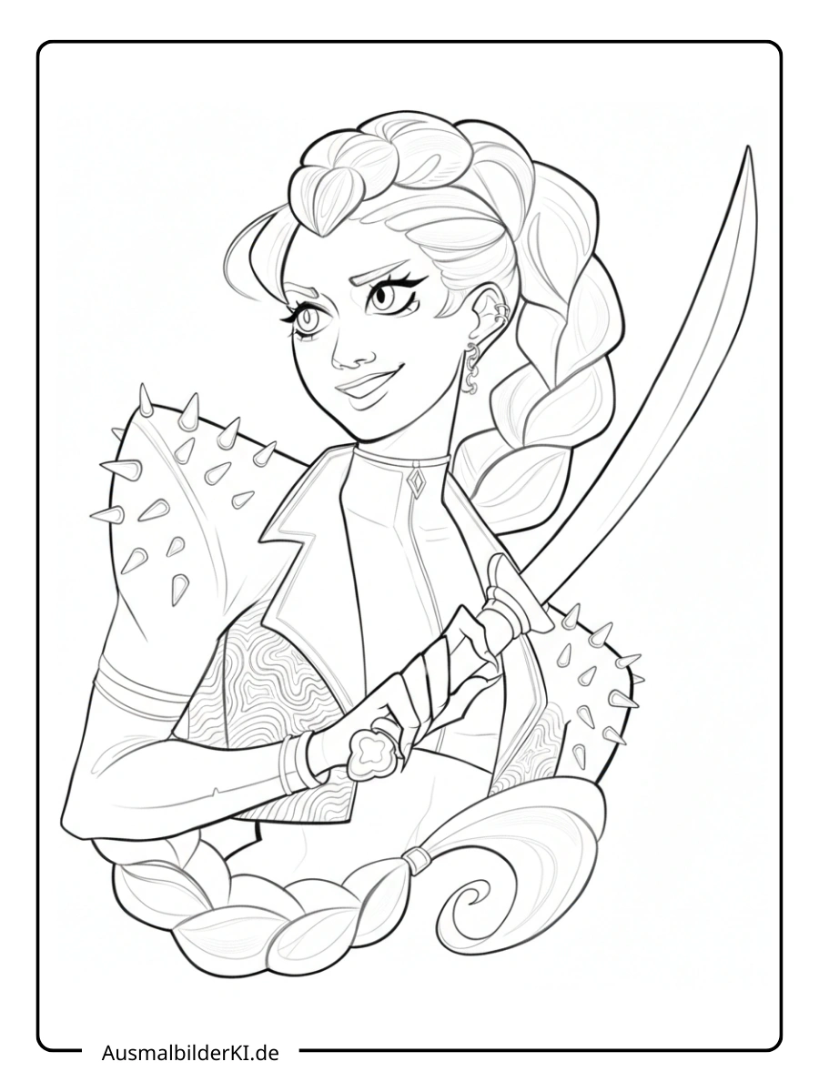 Rumi Ausmalbilder (kpop demon hunters )