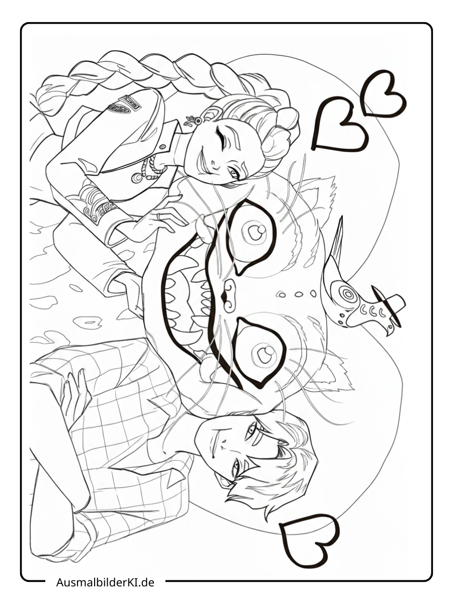 Rumi Ausmalbilder (kpop demon hunters ) (14)