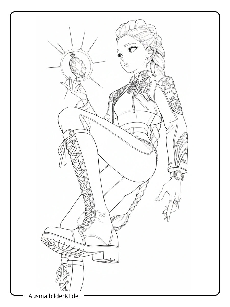 Rumi Ausmalbilder (kpop demon hunters ) (3)