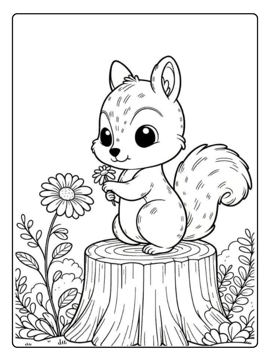 eichhörnchen ausmalbild (14)