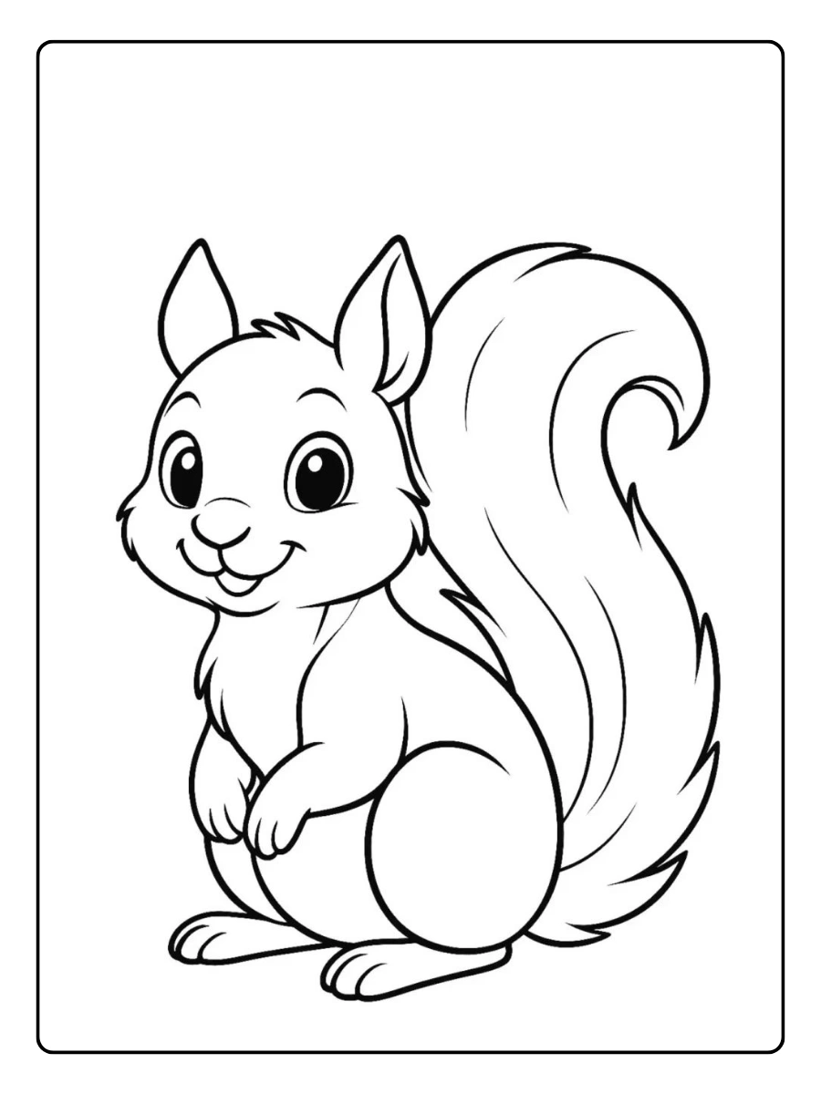 eichhörnchen ausmalbild (3)