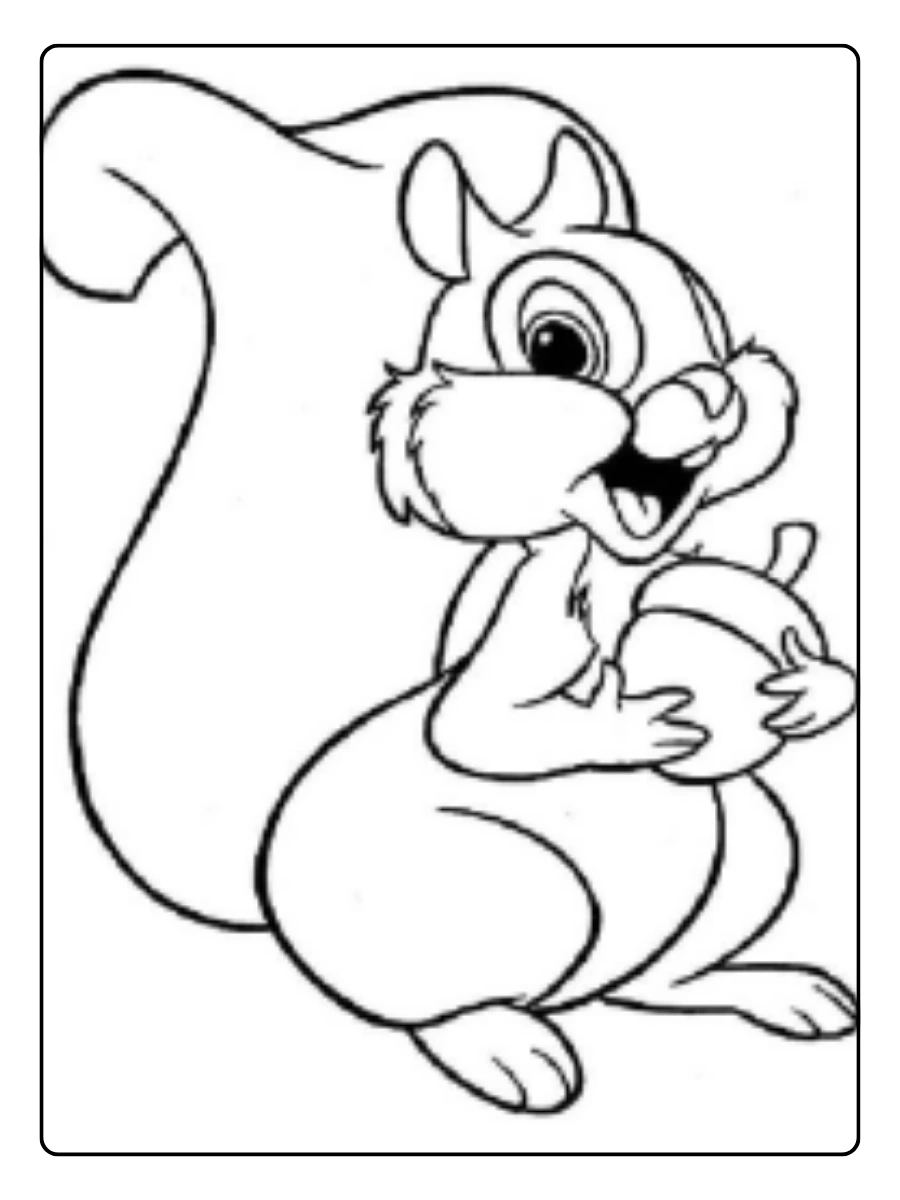 eichhörnchen ausmalbild (6)