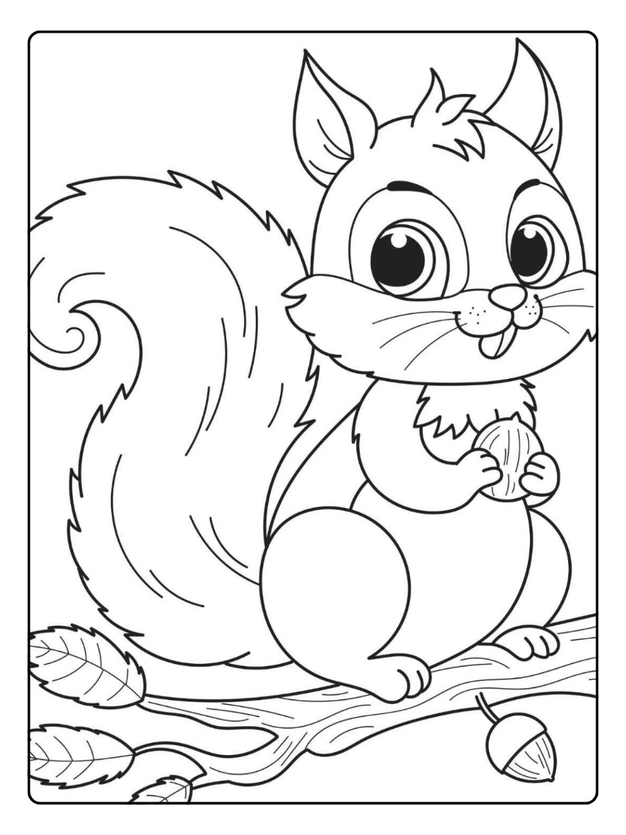 eichhörnchen ausmalbild (7)