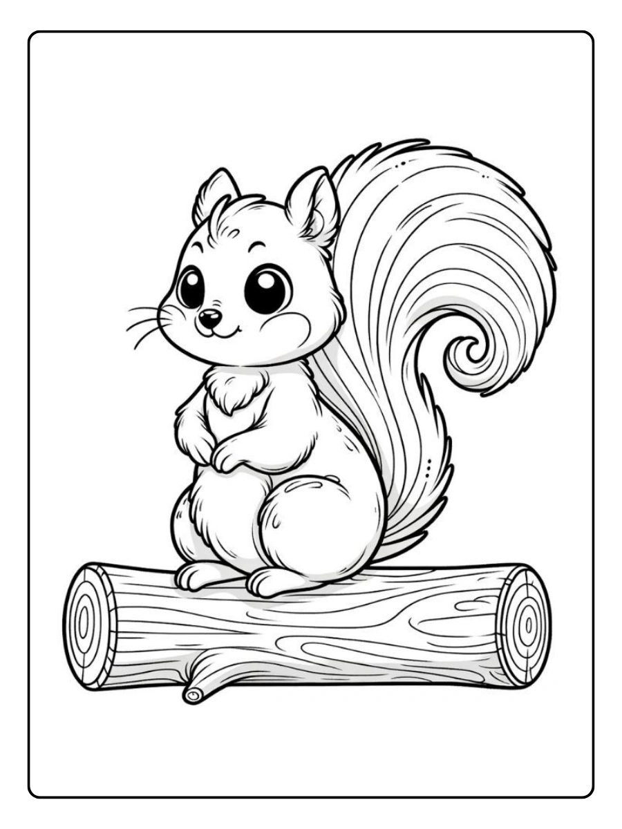 eichhörnchen ausmalbild (9)