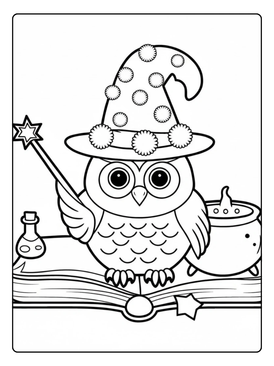 eule mandala ausmalbild