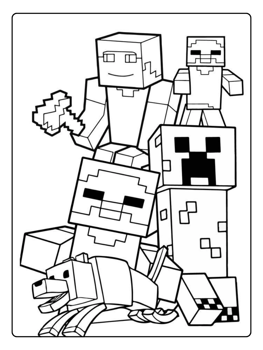 minecraft ausmalbilder enderdrache (1)