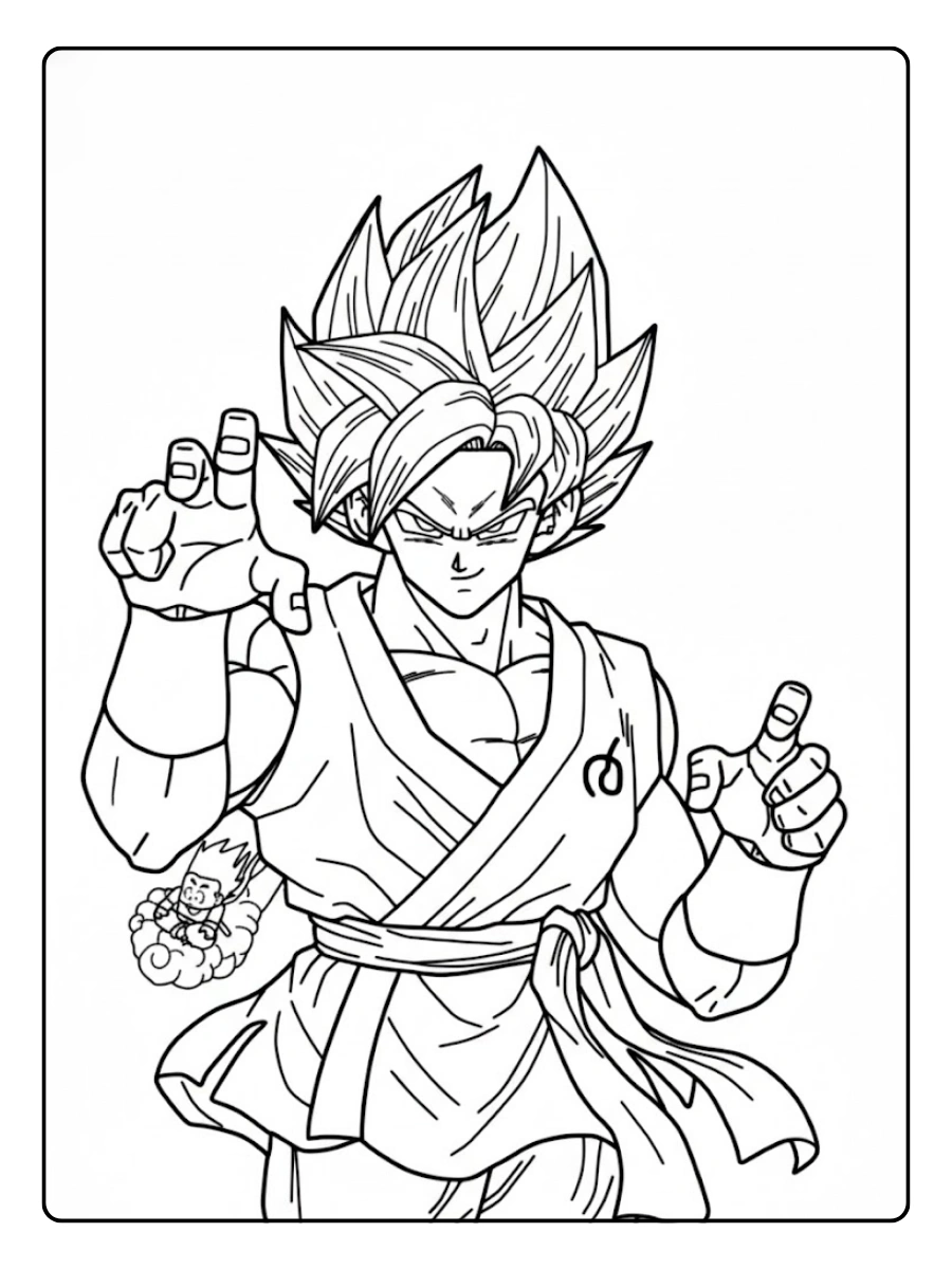 Dragonball Ausmalbilder