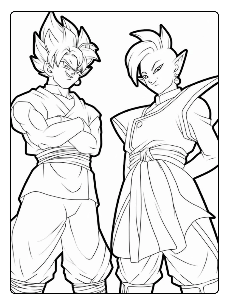 Dragonball Malvorlage