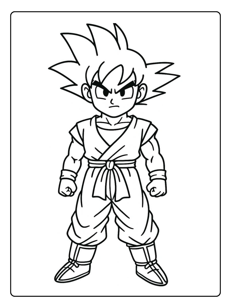 Dragonball zum Ausmalen