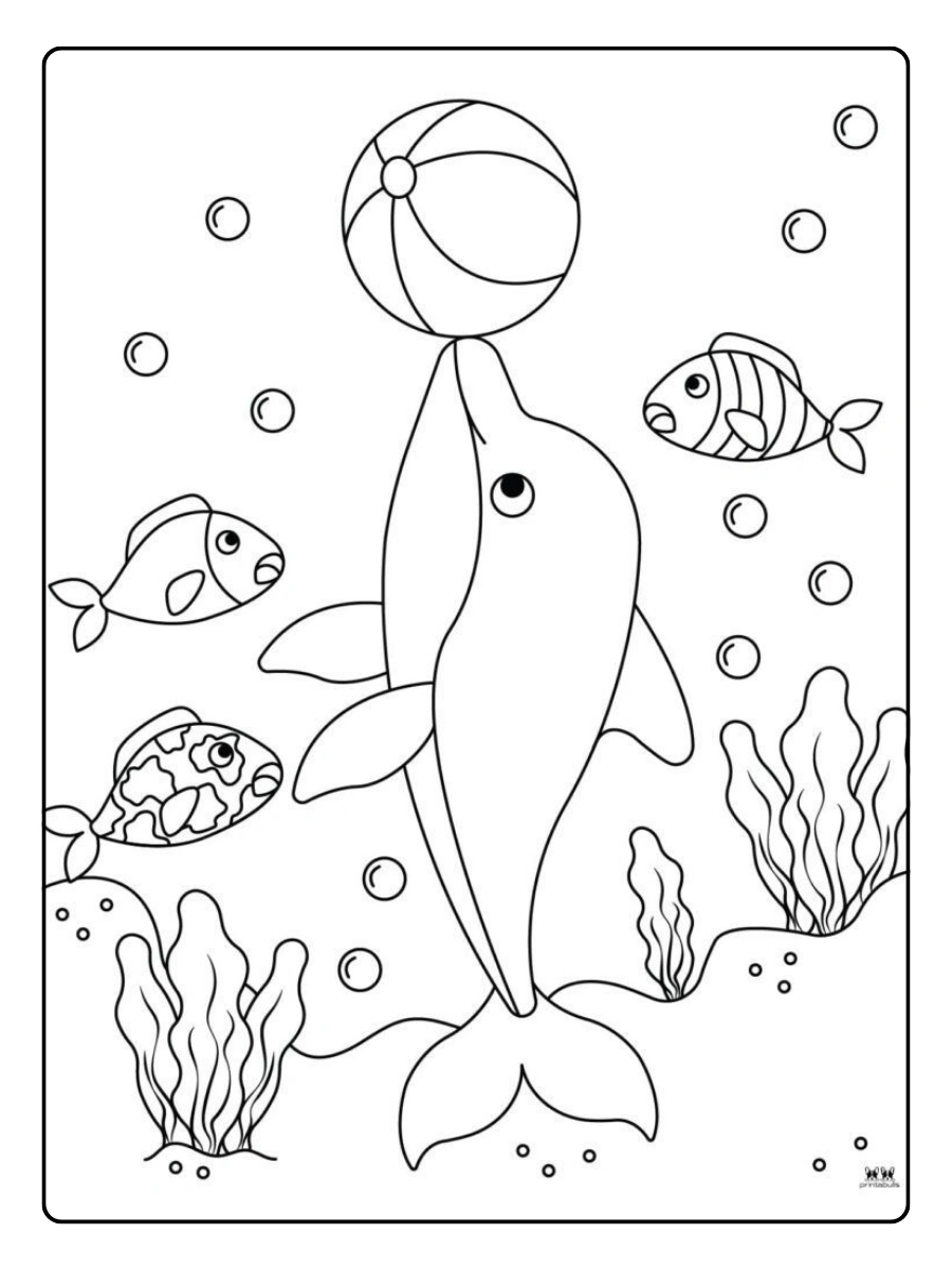 ausmalbild delfin (1)