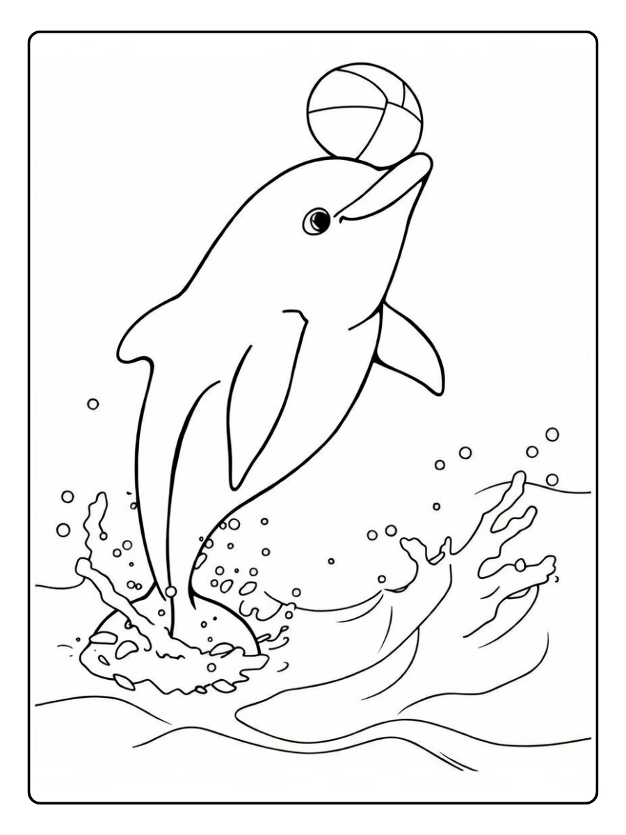 ausmalbild delfin (11)