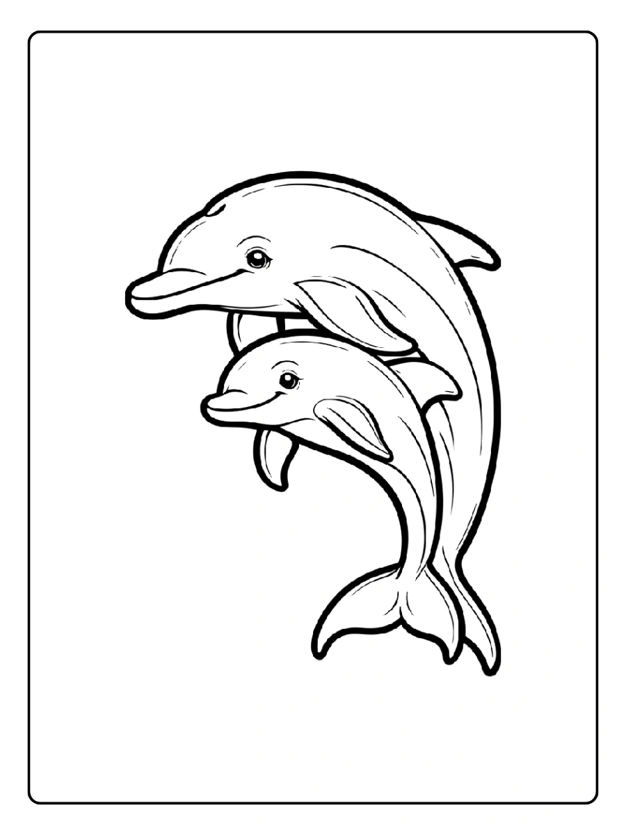 ausmalbild delfin (14)