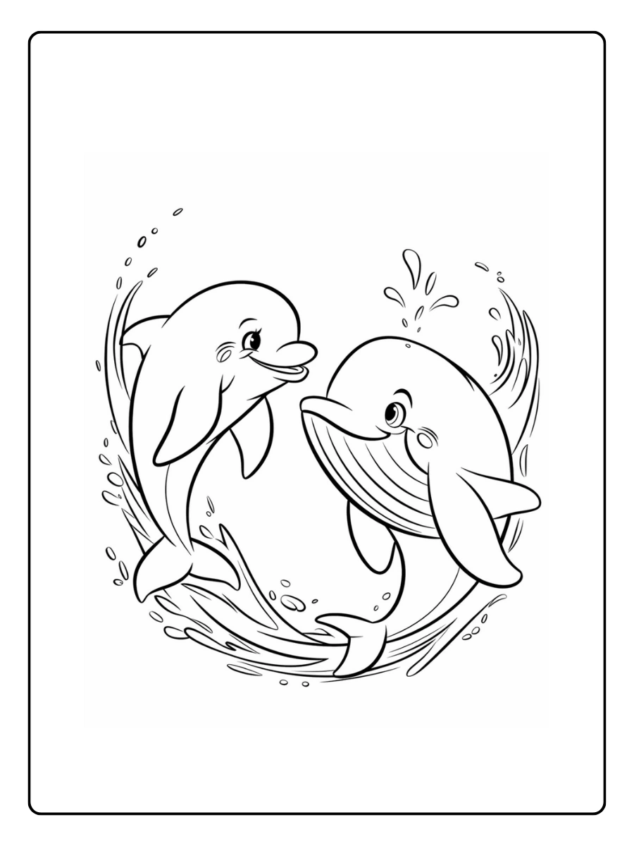 ausmalbild delfin (4)