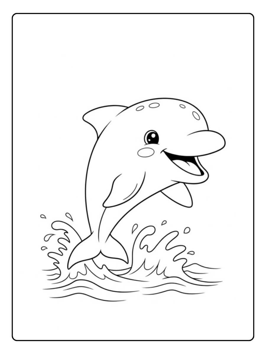 ausmalbild delfin (6)