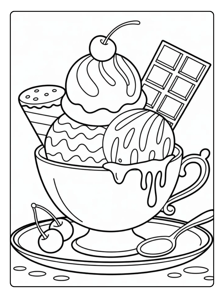 ausmalbild eisbecher (5)