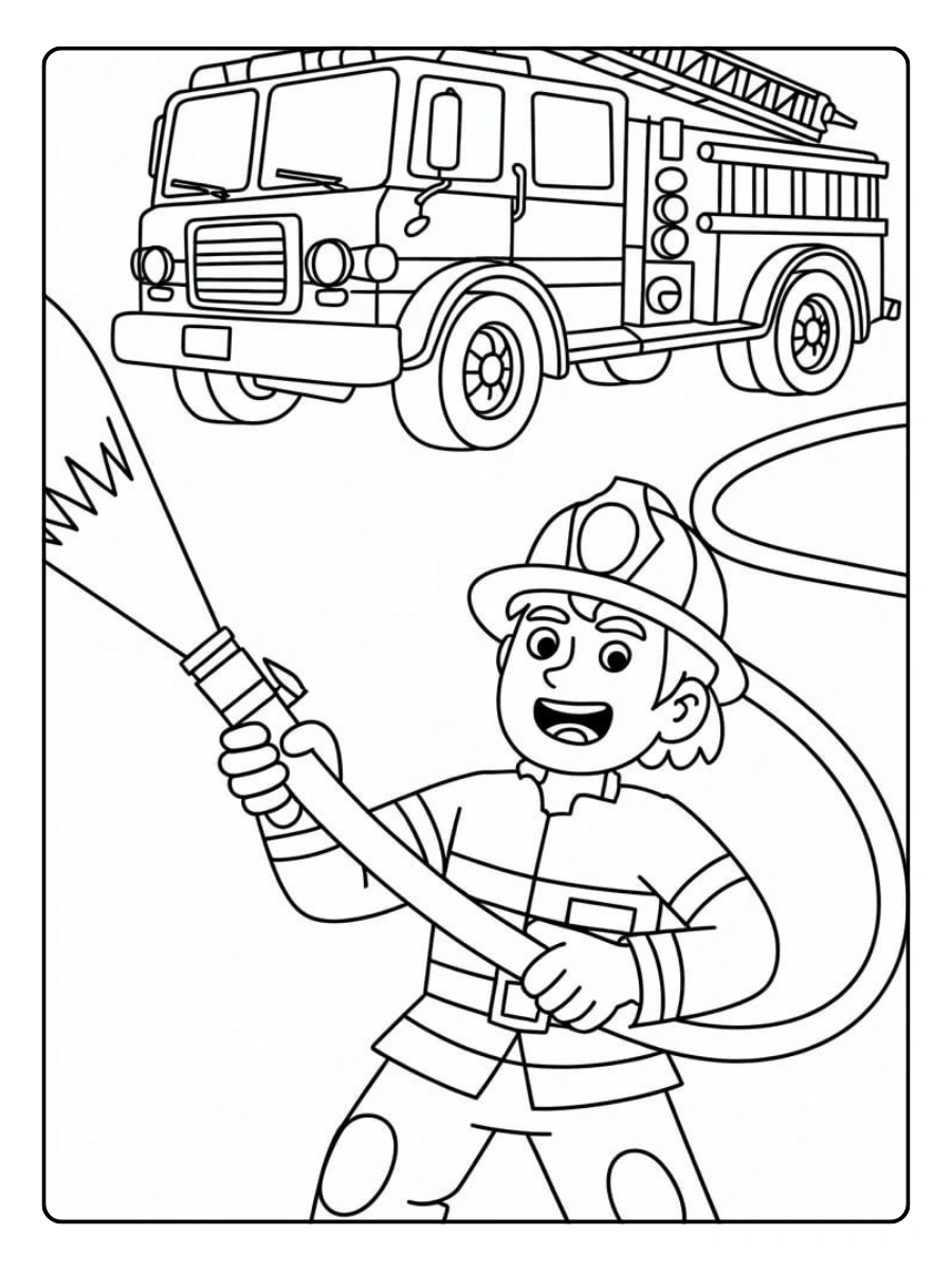 ausmalbild feuerwehr (5)
