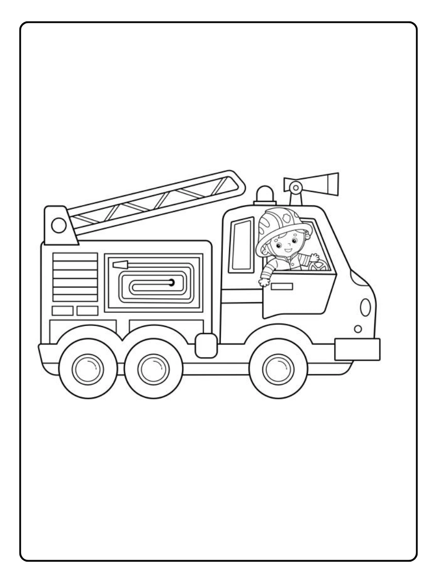 ausmalbild feuerwehrauto (11)