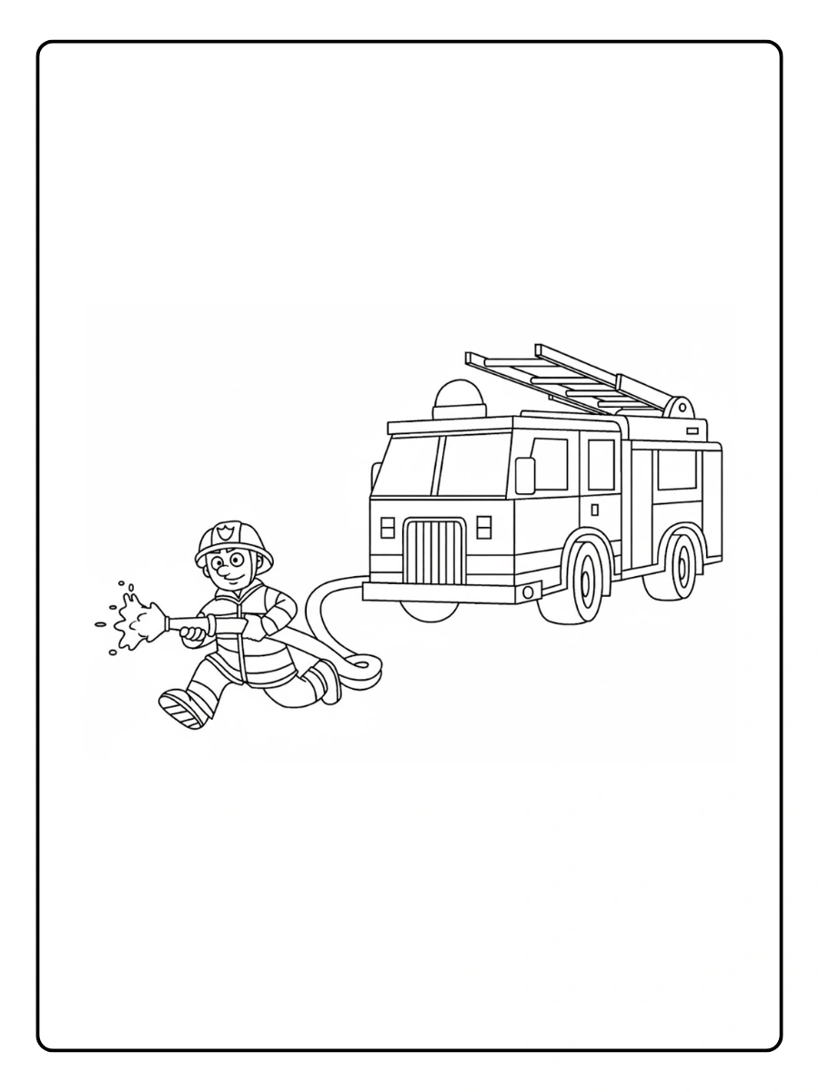 ausmalbild feuerwehrauto (12)