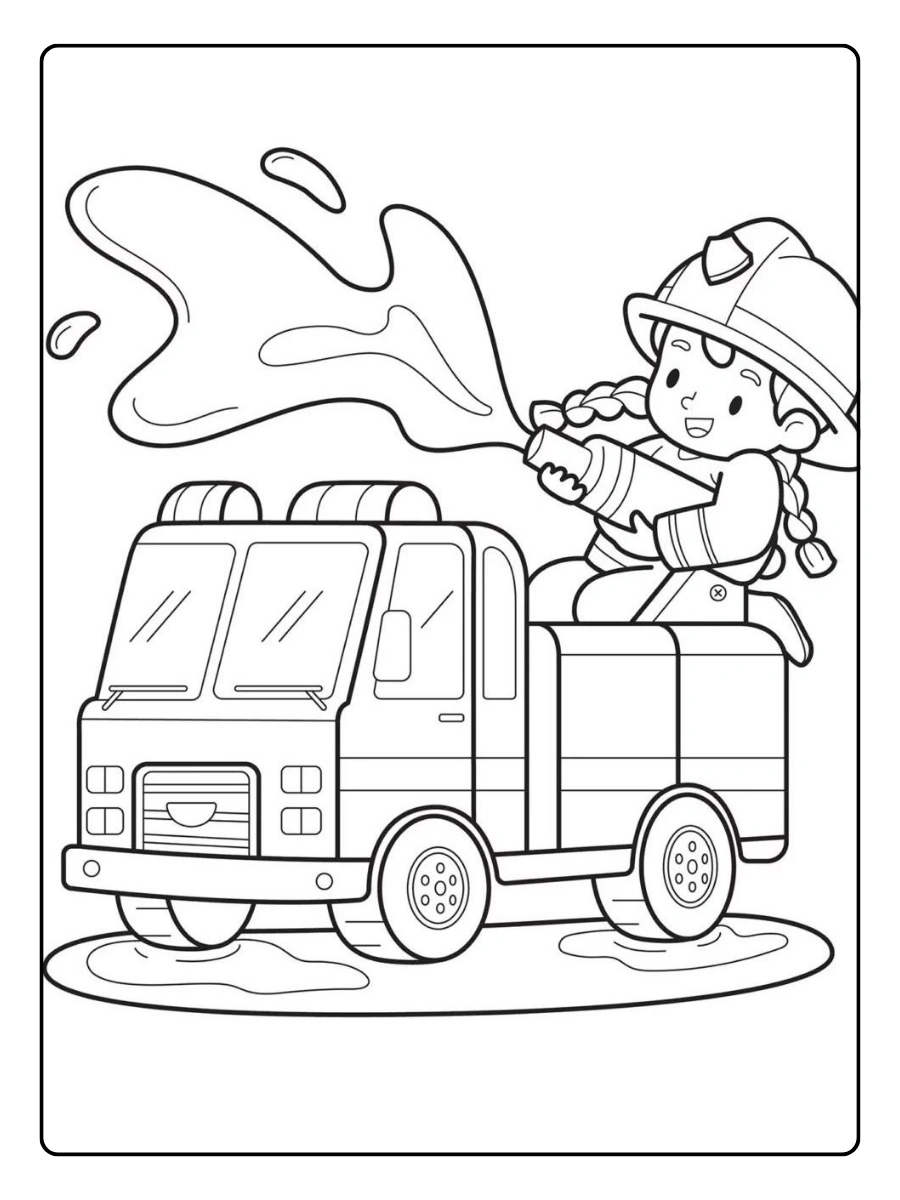 ausmalbild feuerwehrauto (15)