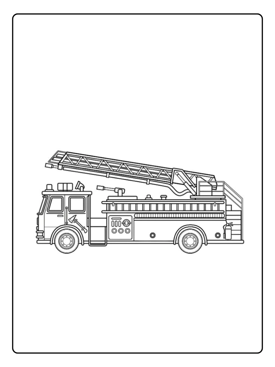 ausmalbild feuerwehrauto (4)