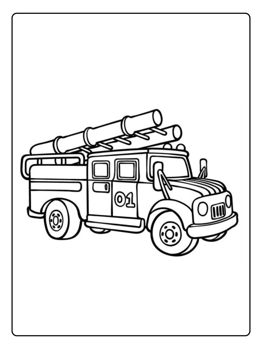 ausmalbild feuerwehrauto (5)