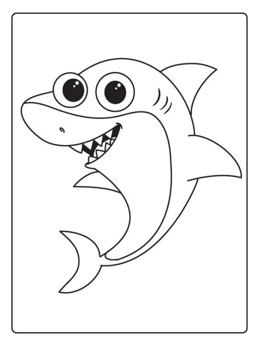 ausmalbild hai (9)