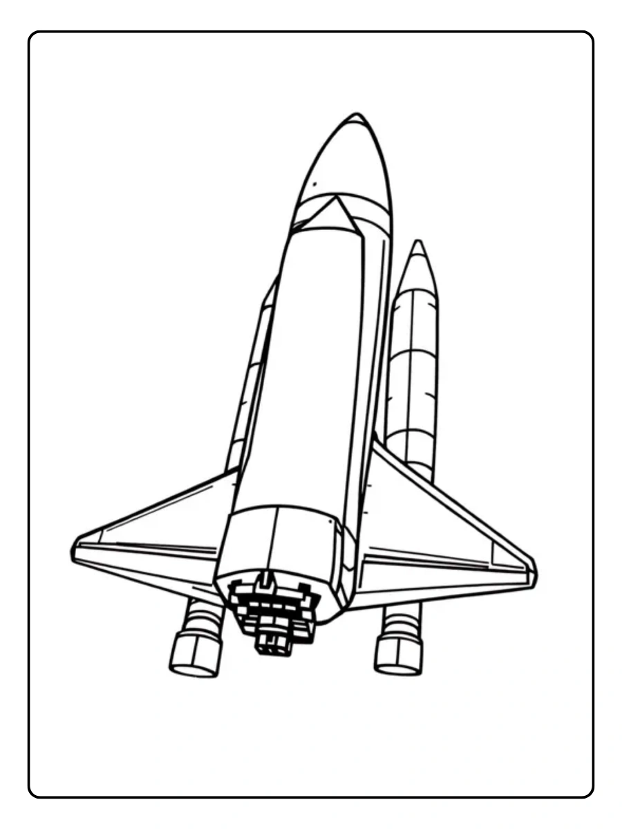 ausmalbild raketen (12)