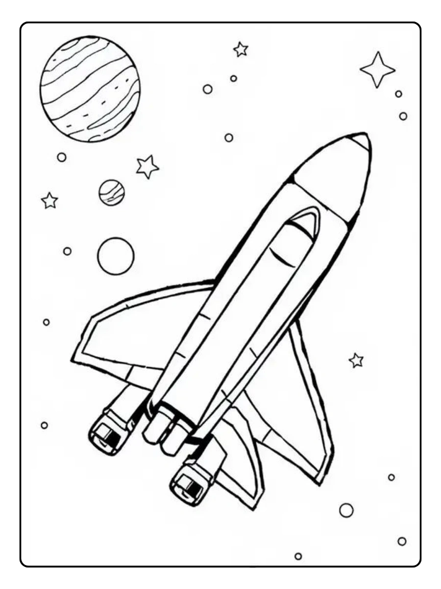 ausmalbild raketen (14)