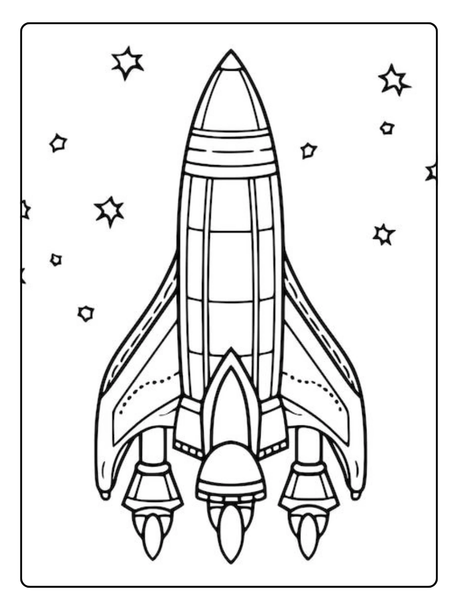 ausmalbild raketen (8)