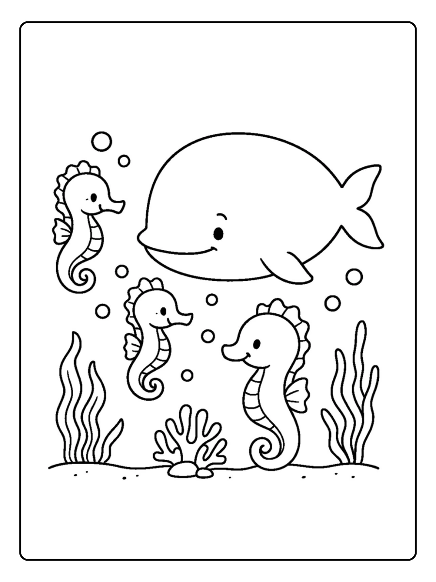 ausmalbild seepferdchen (12)