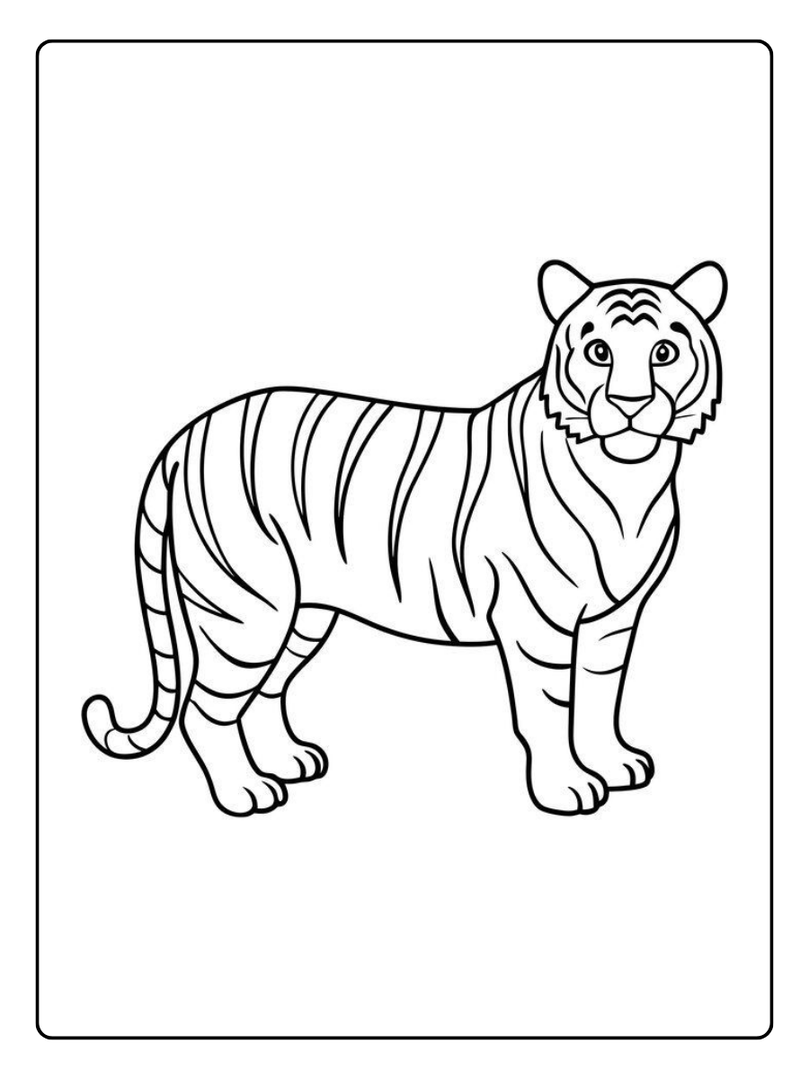 ausmalbild tiger (2)