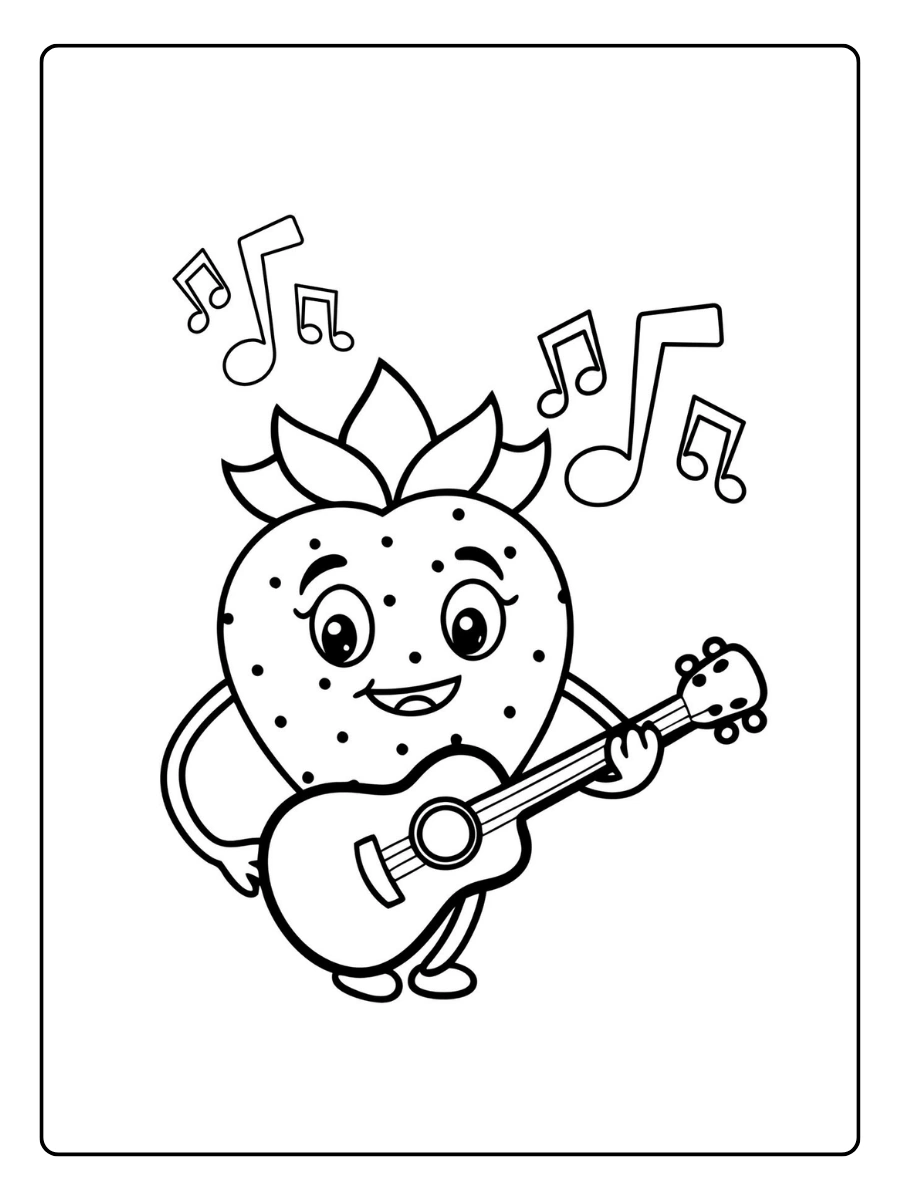 ausmalbilder erdbeeren (10)