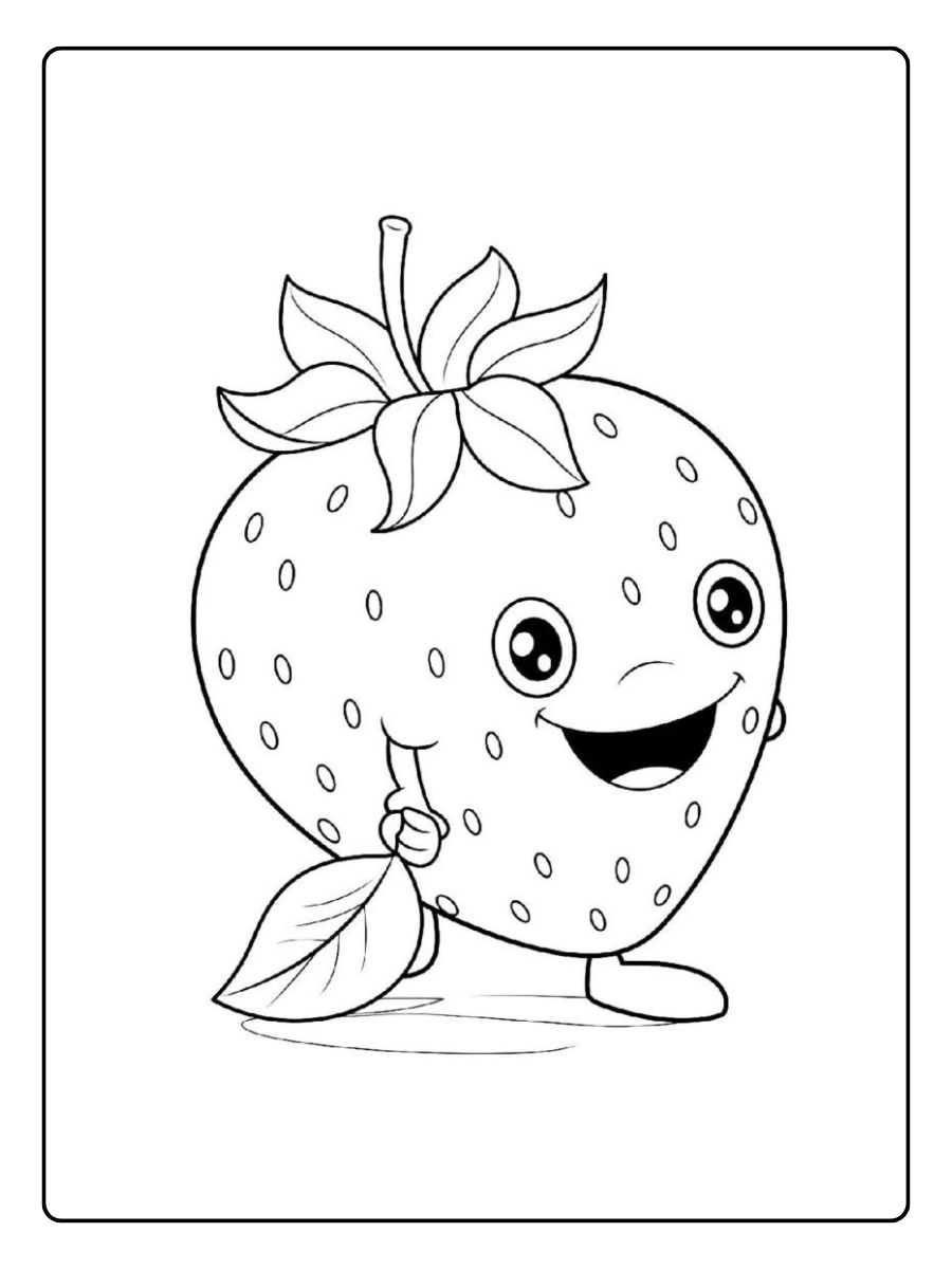 ausmalbilder erdbeeren (11)