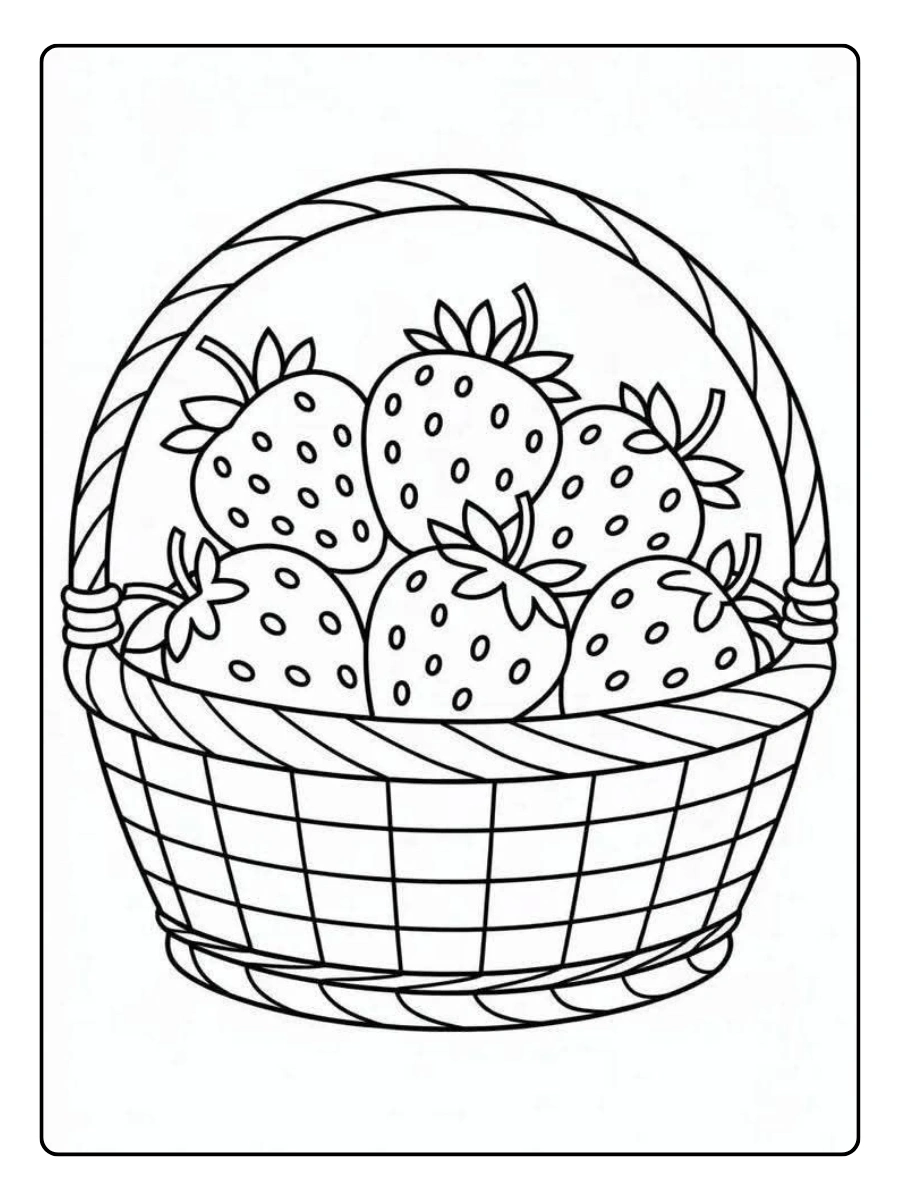 ausmalbilder erdbeeren (12)