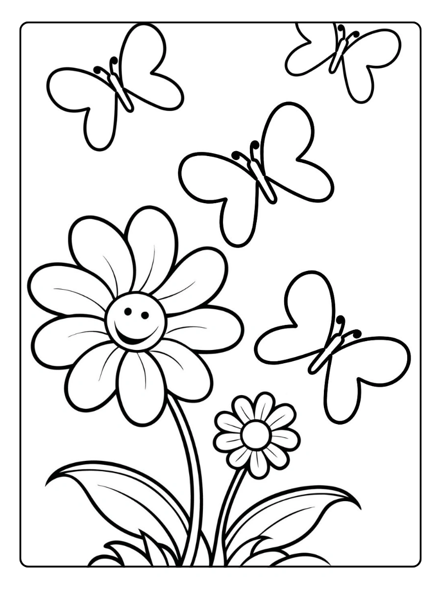 ausmalbilder frühling (2)