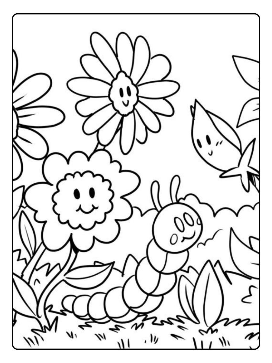 ausmalbilder frühling (4)