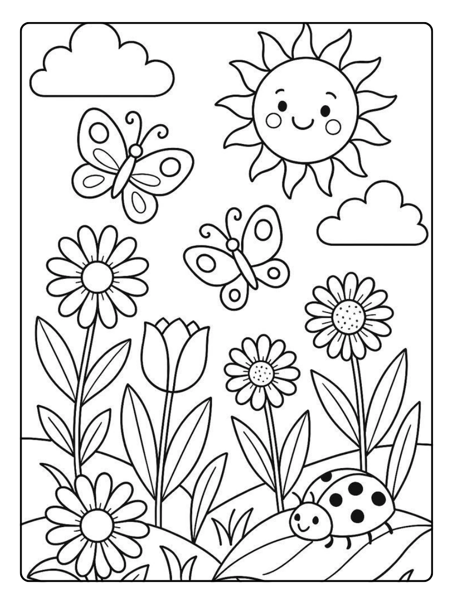 ausmalbilder frühling (6)