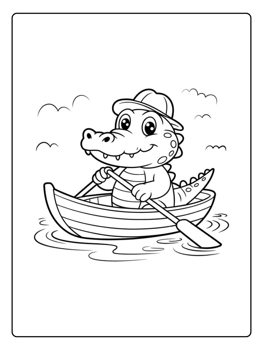 ausmalbilder krokodile (1)