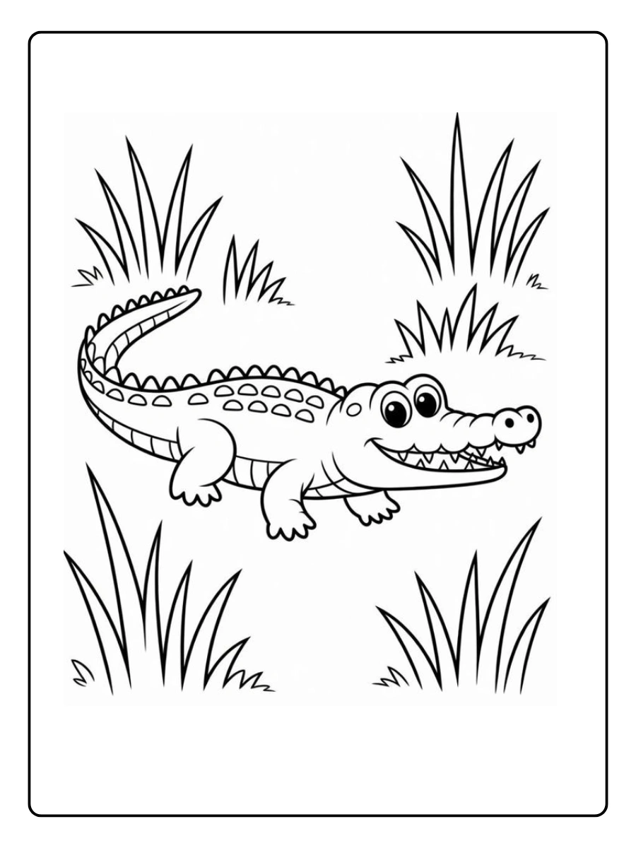 ausmalbilder krokodile (28)