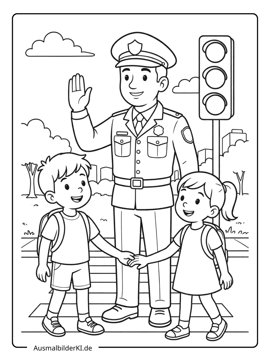 ausmalbilder polizei (17)