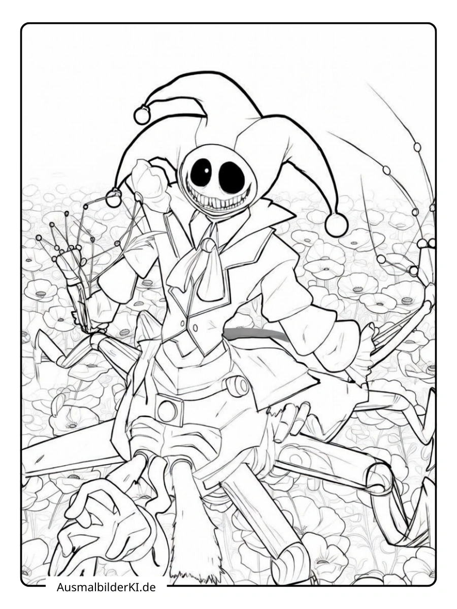 ausmalbilder poppy playtime 5 (19)