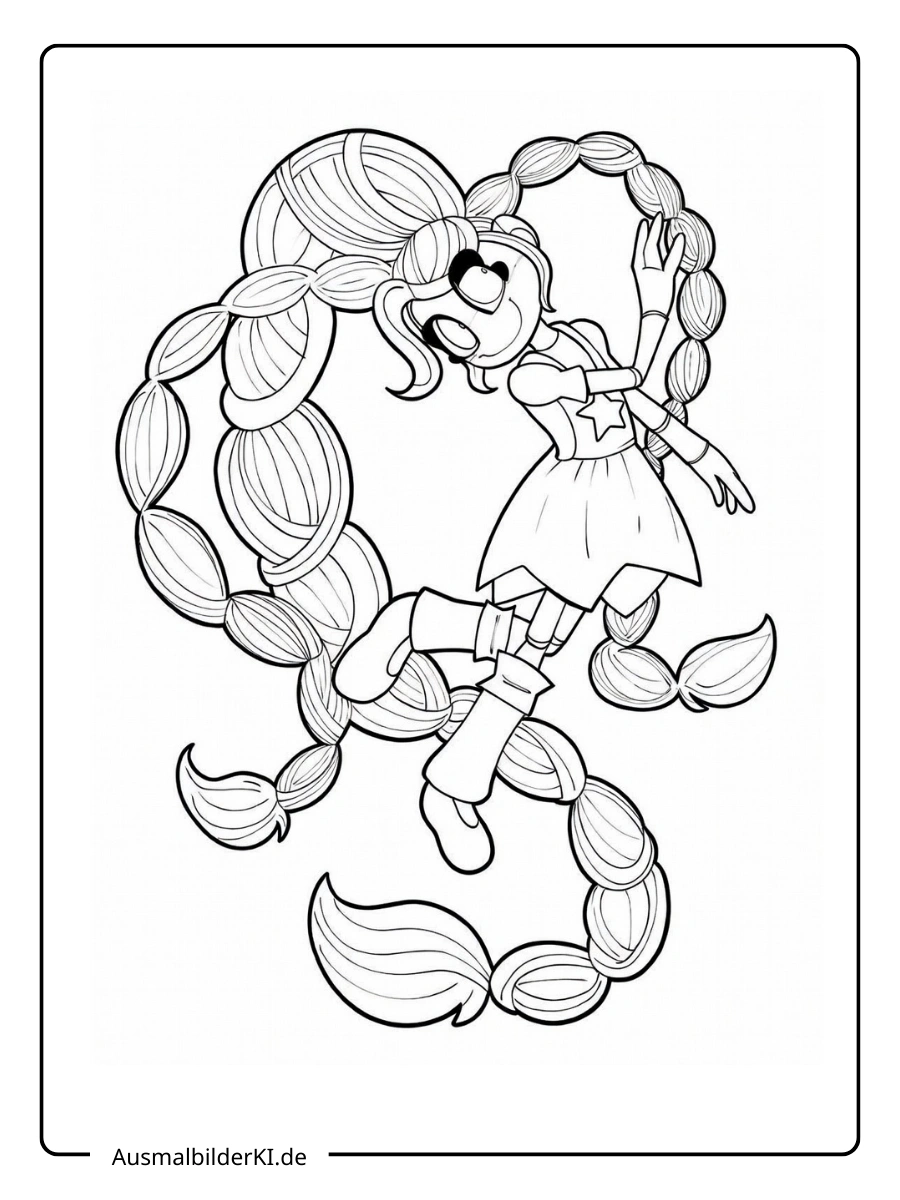 ausmalbilder poppy playtime 5 (2)