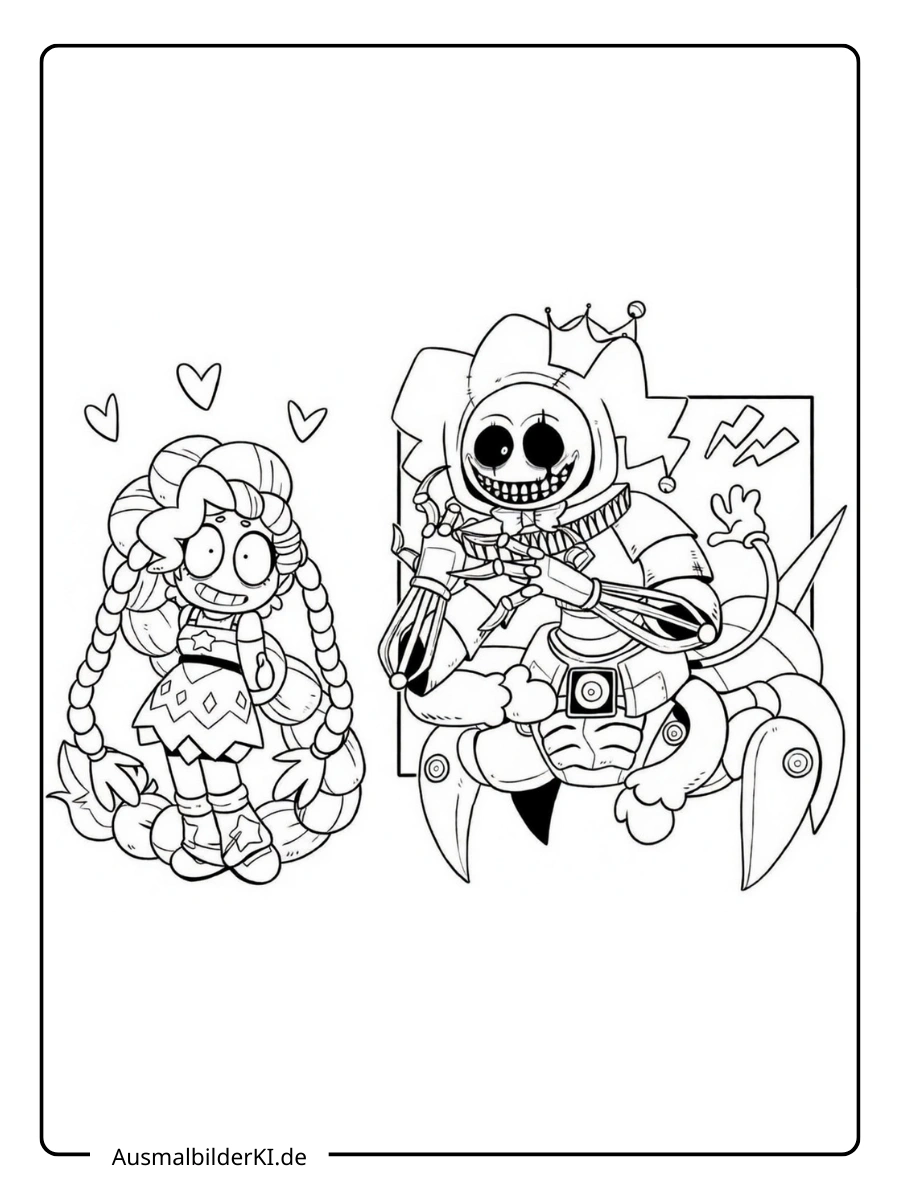 ausmalbilder poppy playtime 5 (3)