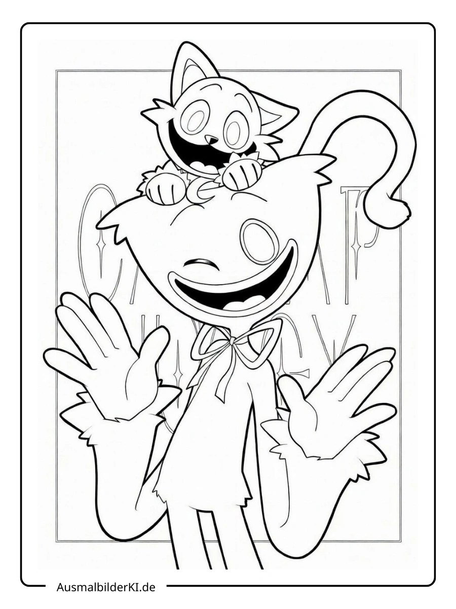 ausmalbilder poppy playtime 5 (5)