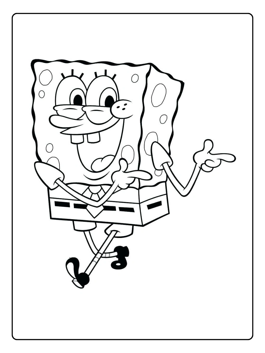 ausmalbilder spongebob
